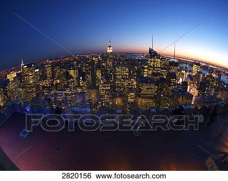 Aerial view of city, Manhattan, New York City, New York State, USA View Large Photo Image Stock Photograph - Aerial view of city, Manhattan, New York City, New York State, USA . Fotosearch