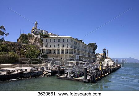 Stock Image - Alcatraz, San Francisco, California, USA . Fotosearch