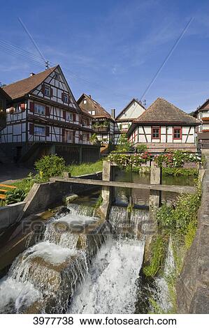 Stock Photo - Alte Kelter, Reichtental, Baden-Wuerttemberg, Germany, Europe . Fotosearch