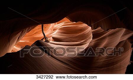 Antelope Canyon, Arizona, USA View Large Photo Image Stock Image - Antelope Canyon, Arizona, USA . Fotosearch