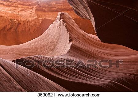 Antelope Canyon, Arizona, USA View Large Photo Image Stock Image - Antelope Canyon, Arizona, USA . Fotosearch