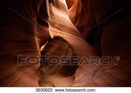 Antelope Canyon, Arizona, USA View Large Photo Image Stock Image - Antelope Canyon, Arizona, USA . Fotosearch