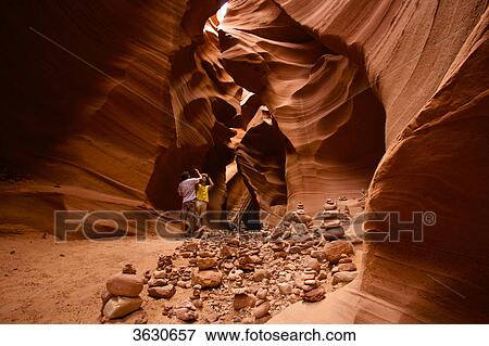 Antelope Canyon, Arizona, USA View Large Photo Image Stock Photo - Antelope Canyon, Arizona, USA . Fotosearch