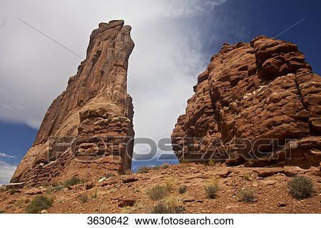 Stock Image - Arches National Park, Utah, USA . Fotosearch