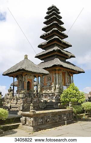 Stock Image - Batur Temple, Bali, Indonesia, Asia . Fotosearch