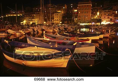 Boats at harbor, Bastia, Corsica, France View Large Photo Image Stock Photo - Boats at harbor, Bastia, Corsica, France . Fotosearch