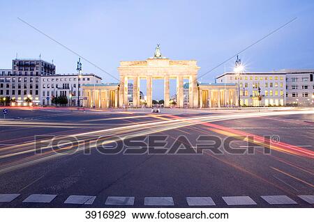 Stock Photo - Brandenburg Gate, Berlin, Germany, Europe . Fotosearch