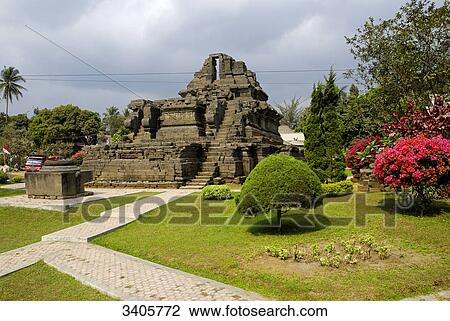 Stock Image - Candi Kidal, Java, Indonesia, Asia . Fotosearch
