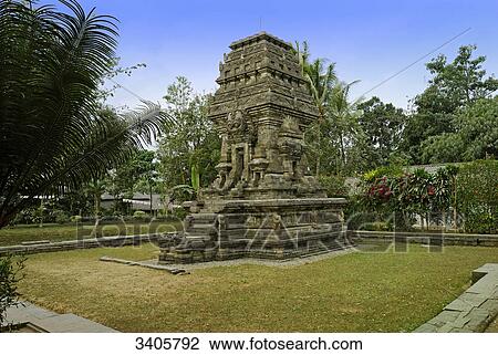 Stock Image - Candi Kidal, Java, Indonesia, Asia . Fotosearch