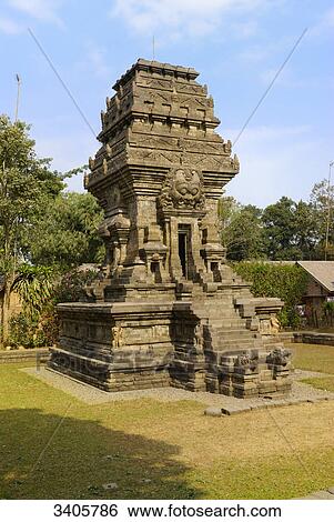 Stock Photograph - Candi Kidal, Java, Indonesia, Asia . Fotosearch