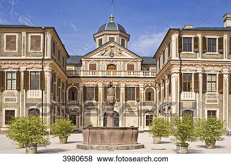Castle Favorite, Rastatt, Baden-Wuerttemberg, Germany, Europe View Large Photo Image Stock Photo - Castle Favorite, Rastatt, Baden-Wuerttemberg, Germany, Europe . Fotosearch