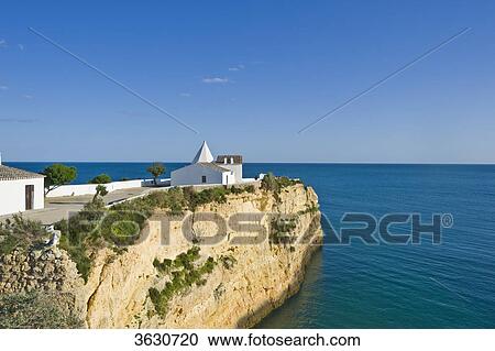 Chapel Nossa Senhora da Rocha, Armacao de Pera, Algarve, Portugal View Large Photo Image Stock Image - Chapel Nossa Senhora da Rocha, Armacao de Pera, Algarve, Portugal . Fotosearch