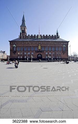 City Hall of Copenhagen, Denmark View Large Photo Image Stock Photo - City Hall of Copenhagen, Denmark . Fotosearch