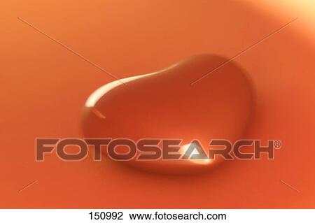 Stock Image - Close-up of heart shape candy . Fotosearch