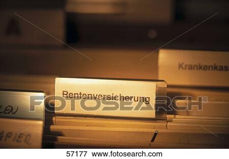 Stock Photo - Close-up of index files . Fotosearch