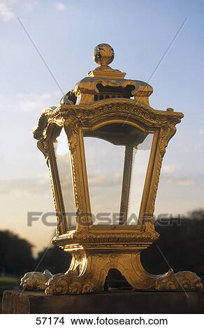 Picture - Close-up of lamp, Munich, Germany, Europe . Fotosearch