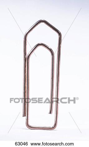 Close-up of paper clip View Large Photo Image Stock Photograph - Close-up of paper clip . Fotosearch