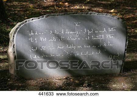 Stock Image - Close-up of signboard, Coole Park, County Galway, Ireland . Fotosearch