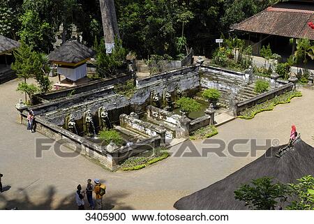 Stock Image - Elephant cave, Goa Gajah, Bali, Indonesia, Asia . Fotosearch