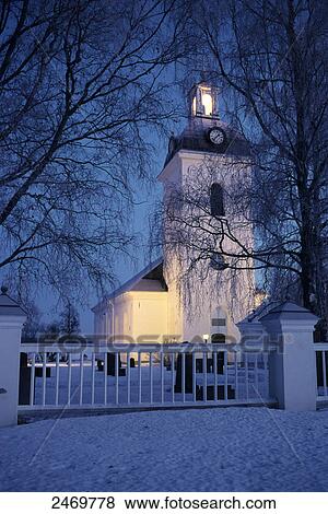 Fence in front of church, Tandsbyn, Sweden View Large Photo Image Stock Photo - Fence in front of church, Tandsbyn, Sweden . Fotosearch
