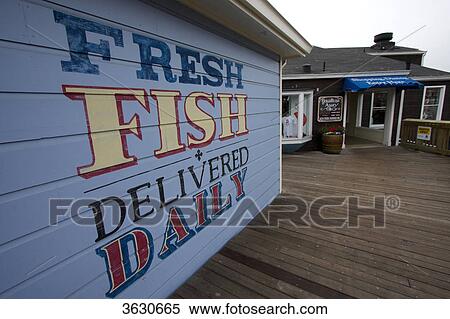 Stock Photography - Fishmonger's, San Francisco, California, USA . Fotosearch