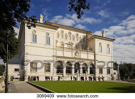 Stock Photo - Galleria Borghese, Rome, Italy . Fotosearch
