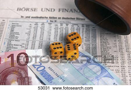 High angle view of dice on European Union Euro notes View Large Photo Image Stock Image - High angle view of dice on European Union Euro notes . Fotosearch