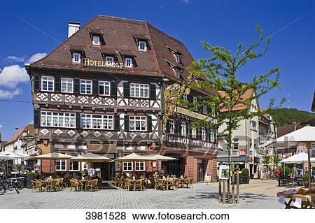 Hotel Post, Nagold, Baden-Wuerttemberg, Germany, Europe View Large Photo Image Stock Photo - Hotel Post, Nagold, Baden-Wuerttemberg, Germany, Europe . Fotosearch