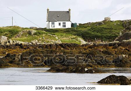 House at a coast, Burtonport, Ireland View Large Photo Image Stock Photo - House at a coast, Burtonport, Ireland . Fotosearch