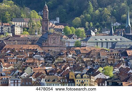Jesuit Church, Heidelberg, Baden-Wuerttemberg, Germany, Europe View Large Photo Image Picture - Jesuit Church, Heidelberg, Baden-Wuerttemberg, Germany, Europe . Fotosearch