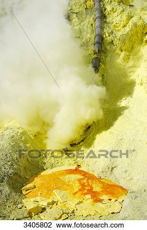 Kawah Ijen, Java, Indonesia, Asia View Large Photo Image Stock Image - Kawah Ijen, Java, Indonesia, Asia . Fotosearch