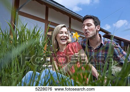 Stock Photograph - Lehner energy house, Poing, Bavaria, Germany, Europe . Fotosearch
