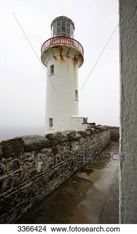 Picture - Lighthouse on Arranmore Island, Ireland . Fotosearch