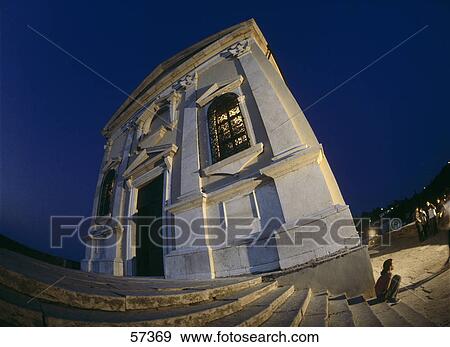 Low angle view of church, Piran, Slovenia View Large Photo Image Stock Photo - Low angle view of church, Piran, Slovenia . Fotosearch