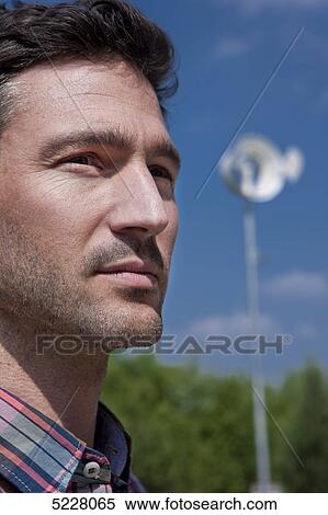 Man, portrait View Large Photo Image Stock Photography - Man, portrait . Fotosearch
