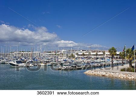 Stock Image - Marina of Lagos, Algarve, Portugal . Fotosearch