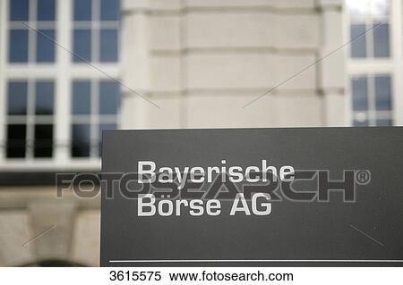 Stock Photography - Munich Exchange, Munich, Bavaria, Germany, Europe . Fotosearch