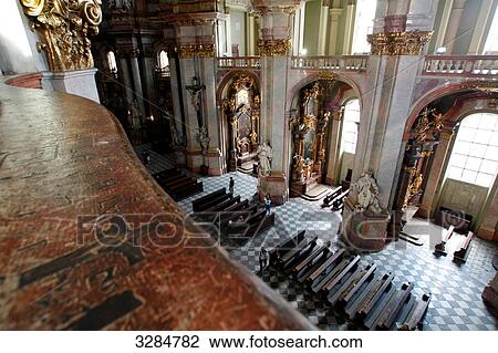 Stock Image - Nikolaikirche, Prague, Czech Republic . Fotosearch