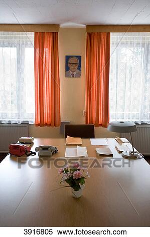 Stock Photography - NVA museum, Seebad Prora, Ruegen, Mecklenburg-Western Pomerania, Germany, Europe . Fotosearch