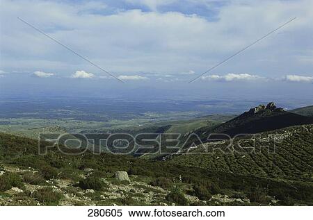 Panoramic view of valley, Italy View Large Photo Image Stock Photography - Panoramic view of valley, Italy . Fotosearch