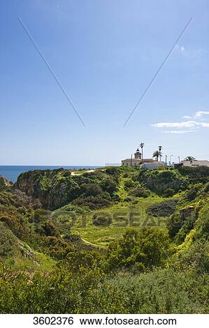Ponta da Piedade, Lagos, Algarve, Portugal View Large Photo Image Stock Photograph - Ponta da Piedade, Lagos, Algarve, Portugal . Fotosearch