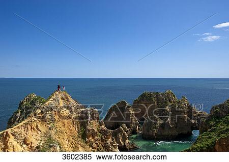 Ponta da Piedade, Lagos, Algarve, Portugal View Large Photo Image Stock Photography - Ponta da Piedade, Lagos, Algarve, Portugal . Fotosearch