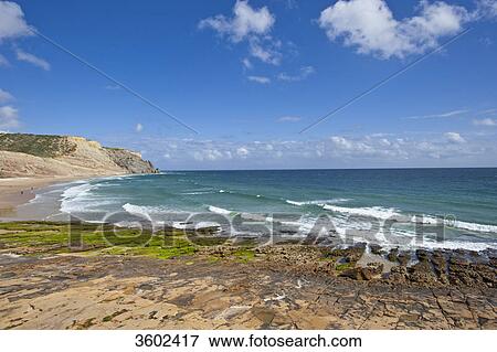 Stock Photo - Praia da Luz, Algarve, Portugal . Fotosearch