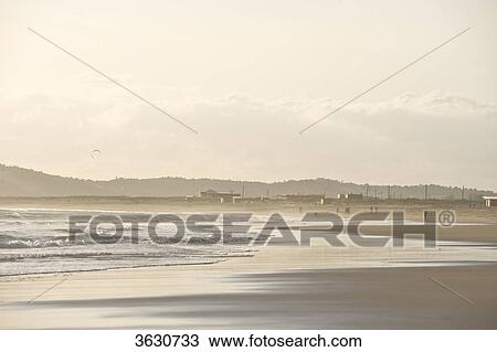 Stock Image - Praia dos Tres Irmaos, Alvor, Algarve, Portugal . Fotosearch