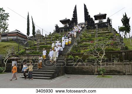 Stock Image - Pura Besakih Temple, Bali, Indonesien, Asia . Fotosearch