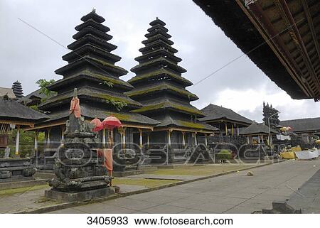 Stock Image - Pura Besakih Temple, Bali, Indonesien, Asia . Fotosearch