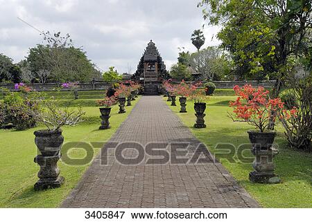 Stock Photo - Pura Taman Ayun Temple, Bali, Indonesia, Asia . Fotosearch
