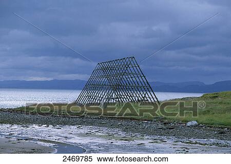 Stock Photography - Rack at coast, Varangerfjord, Norway . Fotosearch