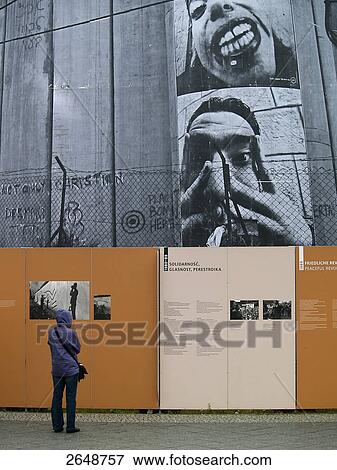 Rear view of person standing at checkpoint, Checkpoint Charlie, Berlin, Germany View Large Photo Image Stock Photo - Rear view of person standing at checkpoint, Checkpoint Charlie, Berlin, Germany . Fotosearch