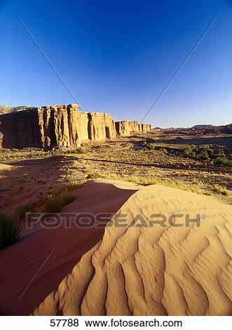 Rock formations in the desert, Capitol Reef National Park, Utah, USA View Large Photo Image Stock Photo - Rock formations in the desert, Capitol Reef National Park, Utah, USA . Fotosearch